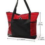 Sac Fourre-tout Réutilisable Personnalisé avec Personnage Initiale Nom Fleur de Naissance Sac de Grande Capacité Cadeau Noël pour Femme