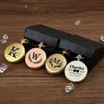 Personalised Engraved Monogram Classic Pocket Watch Birthday Valentine's Day Father's Day Gift for Men