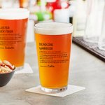 Personalized 16oz Funny Name Definition Beer Glass with Name Barware Oktoberfest Party Birthday Gift for Liquor Lover