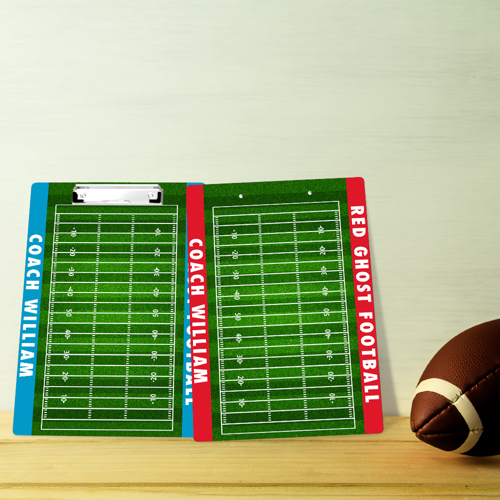 Presse-papiers en acrylique personnalisé avec textes Cadeau d'anniversaire et d'appréciation pour l'amateur de football Entraîneur