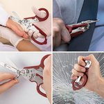 Personalized Foldable Multi-tool Emergency Response Scissors Trauma Shears with Engraved Text and Icon Gift for EMT Paramedics Nurse Medical Staff