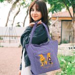 Personalizzato Bouquet di fiori nascita Cartoon Character Corduroy Tote Bag con iniziale e nome Uso quotidiano Compleanno Regalo per la festa della mamma per le ragazze donne