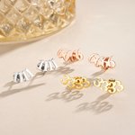 Personalised Dainty Angel Number Lucky Number Stud Earrings Birthday Gift for Friends Girls