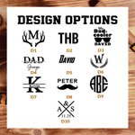 Cenicero portátil personalizado de acero inoxidable con tapa de nogal y monograma grabado Día del Padre Decoración de oficina Regalo de cumpleaños para fumadores Hombres