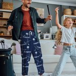 Pijama personalizado con el nombre del club de golf Pantalones de pijama suaves con cordón y bolsillo Ropa de dormir cómoda Regalo de cumpleaños para 