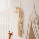 Henkilökohtainen Fantasy yksisarvinen lanka tupsu hiustarvikkeet varastointi järjestäjä nimi hiuslipsit söpö lapsi huoneen seinä sisustus syntymäpäivälahja tytöille