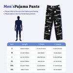 Pijama personalizado con el nombre del club de golf Pantalones de pijama suaves con cordón y bolsillo Ropa de dormir cómoda Regalo de cumpleaños para 