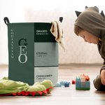 Gepersonaliseerde God Zegt Ik Ben Naam Betekenis op Bijbel Vers Waterdichte Opbergmand met Handvat Verjaardag Housewarming Religie Geschenk voor Famil