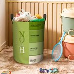 Gepersonaliseerde God Zegt Ik Ben Naam Betekenis op Bijbel Vers Waterdichte Opbergmand met Handvat Verjaardag Housewarming Religie Geschenk voor Famil