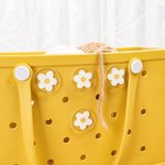 Personalisiertes Durchsichtiges Namenstasche-Garnspinner-Set Häkeln Stricken Zubehör für BOGG-Urlaub Geburtstag Geschenk für Handarbeits-Liebhaber