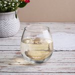 Personalised Funny Quote Definition Name Whisky Bourbon Rocks Glasses with Slate Coaster Set Birthday Party Gift for Colleagues Family Friends