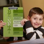 Personligt God Says I Am Namnbetydelse på bibelvers Färgglatt Clipboard med lågprofilsklämma Inspirerande födelsedag kristen gåva för barnfamilj