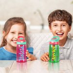Botella personalizada para niños ideal para el día de acampada regalos para niños y vuelta a la escuela