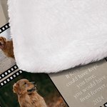 Personalisierte Herz Paw Print 10 oder 12 Hund Katze Foto-Collage Soft Hooded Decke mit Namen und Jahr Memorial Sympathie Geschenk für den Verlust von
