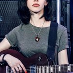 Personalized Guitar and Guitar Pick Pendant Necklace with Engraved Text Music Accessory Gift for Guitar Player Music Lovers