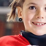 Pendientes personalizados con el número de hockey en negro Joyería minimalista Regalo de cumpleaños el día del partido para los miembros del equipo Amantes del hockey