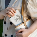 Personalisierte LDS Tempel empfehlen und Tempelverordnung Lederhalter mit Namen und Zitat Taufe Anbetung Weihnachtsgeschenk für Heilige der Letzten Tage