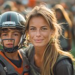 Personalisierte hölzerne hohle Herz geformt Fußball Ohrringe mit Text Game Day Team Geschenk für Frauen Mädchen Fußball-Fans