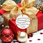 Personalised Double Sided Friendship Bracelet 2025 Eras Tour Style Ceramic Christmas Ornament with Photo Christmas Tree Decor Gift for Music Lover