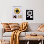 Gepersonaliseerde Vinyl Record Frame met Tekst en Foto Thuisdecoratie Trouwen Jubileum Herdenkingscadeau voor Koppel