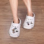 Personalisierter Haustier Porträt Foto Schuh-Charm Anhänger für Clogs Schuhe Zubehör Erinnerung Geburtstag Geschenk für Tierliebhaber