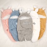 Sacco nanna a forma di coniglietto personalizzato con nome ricamato costume festivo quotidiano per baby shower regalo perfetto per neonati