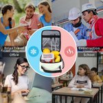 Personalisierte Cartoon Dragon Star Muster wasserdicht isolierte Lunch Bag mit Namen und Griff für die Arbeit Picknick zurück zur Schule Geschenk für Kinder