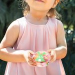 Personlig söt påskhare silhuett med bomullssvans Godisask med namn Party Favor påskgåva för barn