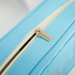 Ricamo personalizzato Nascita Fiore Nome Astuccio per matite con tasca e astuccio con cerniera Fornitura scolastica Compleanno Regalo di ritorno a scuola per bambini Studenti