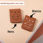 Segnalibro magnetico in pelle PU personalizzato con nome e iniziale incisi regalo di compleanno per gli amanti dei libri