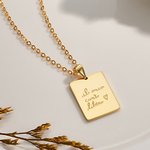 Collar personalizado grabado con firma de mano real joya conmemorativa regalo de cumpleaños o aniversario para mujeres