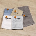Asciugamano da palestra in cotone con ricamo personalizzato con nome a tema di basket regalo di compleanno per gli amanti del basket