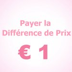 Payez uniquement la différence de prix