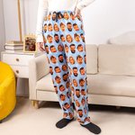 Personalized Multicolour 1-4 Portrait Photos Short-Sleeve Shirt Pants Matching Pajama Set with Drawstring Waist Birthday Gift for Family Kids