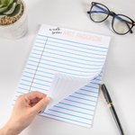 Personalised Teacher Notebook with Name for Gratitude Gift