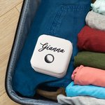 Personalisierte Fußball-Volleyball-Basketball-Design PU-Leder-Schmuck-Box mit Namen Geburtstag Jahrestag Geschenk für Sport-Liebhaber