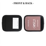 Personalized Mr. & Mrs. Luggage Handle Wraps Set of 2 with Surname and Text Suitcase Accessories Travel Essential Honeymoon Gift for Newlywed Traveler