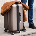 Personalized Mr. & Mrs. Luggage Handle Wraps Set of 2 with Surname and Text Suitcase Accessories Travel Essential Honeymoon Gift for Newlywed Traveler