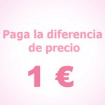 Solo paga la diferencia de precio