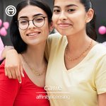 Personalized Greek Letter Enamel Beaded Necklace Sorority Birthday Gift for Sisters Friends | Callie × Affinity Licensing