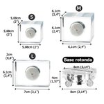 Decorazione personalizzata con incisione della scritta e foto a forma di cuore 3D e base luminosa a LED fatta in cristallo regalo per famiglia