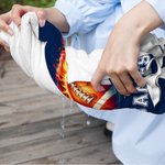 Personalised Flame Basketball Baseball Oversized Quick Dry Beach Towel with Name and Number Birthday Beach Accessories Gift for Sport Lovers