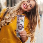 Personalisierte My Mental Breakdown kreative 15oz Becher 20oz kann Glas Skinny Tumbler mit Deckel Stroh Motivations Affirmation Geburtstagsgeschenk für Frauen