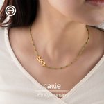 Personalized Greek Letter Enamel Beaded Necklace Sorority Birthday Gift for Sisters Friends | Callie × Affinity Licensing