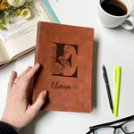 Taccuino personalizzato in pelle PU con 100 pagine foderate Regalo di compleanno per l'ufficio per amici, colleghi e famiglia