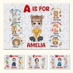 Henkilökohtainen sarjakuvahahmo auto dinosaurukset puiset palapelit nimi älyllinen kehitys peli syntymäpäivä lasten päivä lahja lapsille