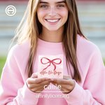 Personalisierte Sorority Coquette Bow Design Acryl-Block mit Text Kapitel Treffen Geburtstag Geschenk für Schwester Freund | Callie × Affinity Licensing