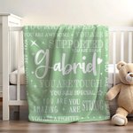 Personalizada Love Star You Are Special Manta Suave Apoyada con Nombre Decoración del Hogar Regalo de Cumpleaños para la Familia