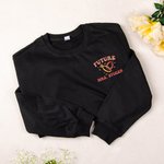 T-shirt Sweatshirt personnalisé avec nom Cadeau de fiançailles et de mariage pour elle.