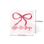 Personalisierte Sorority Coquette Bow Design Acryl-Block mit Text Kapitel Treffen Geburtstag Geschenk für Schwester Freund | Callie × Affinity Licensing